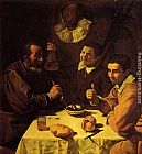 Three Men at a Table